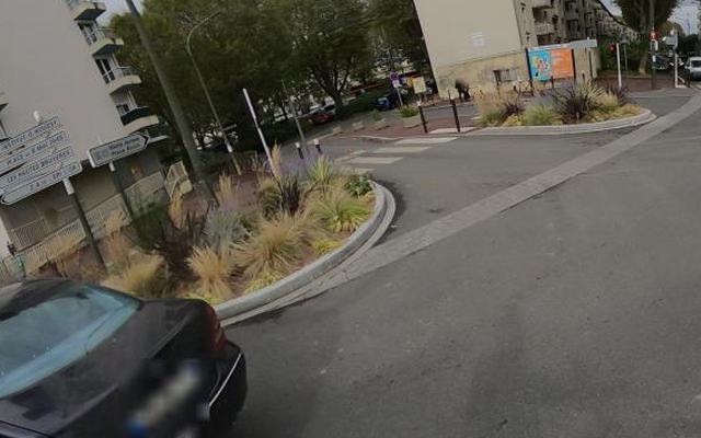 Vue depuis la rue — Déchetterie Villejuif