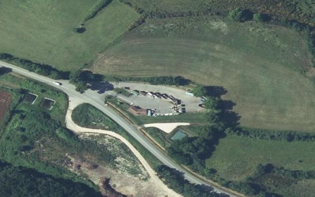 Vue aérienne — Déchetterie de L'Isle-en-Dodon
