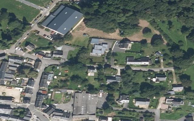Vue aérienne — Plateforme de Déchets Verts de la Chanterie
