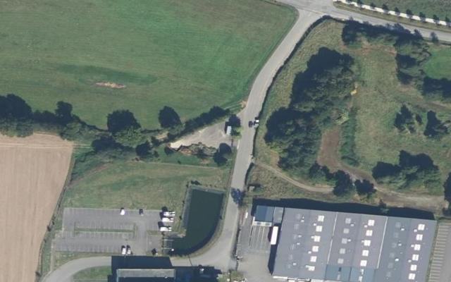 Vue aérienne — Plateforme Végétaux de Brécé