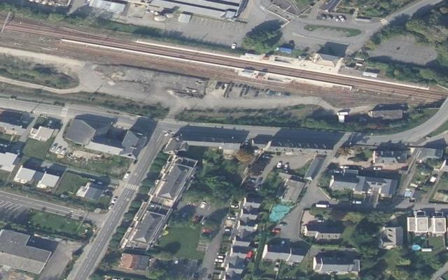 Vue aérienne — Plateforme Végétaux de L'Hermitage