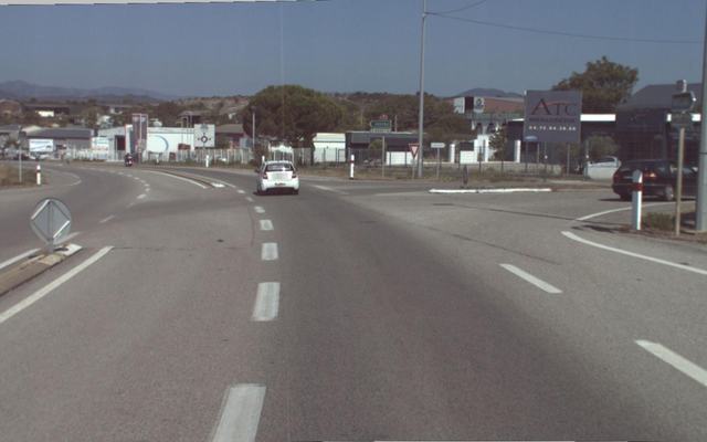 Vue depuis la rue — Plateforme d'Apports de Déchets Verts Lavilledieu