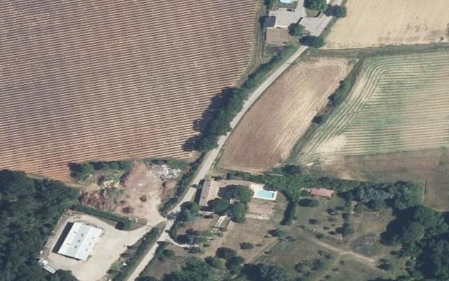 Vue aérienne — Plateforme d'Apports de Déchets Verts Savasse