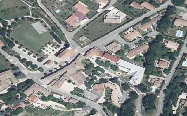 Vue aérienne — Plateforme d'Apports de Déchets Verts Roynac