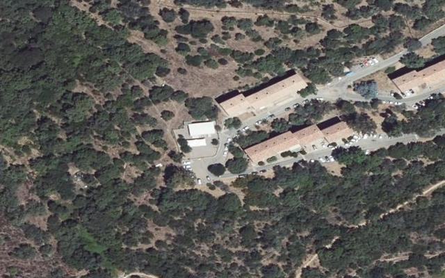 Vue aérienne — Déchetterie Mobile Corse du Sud 2A