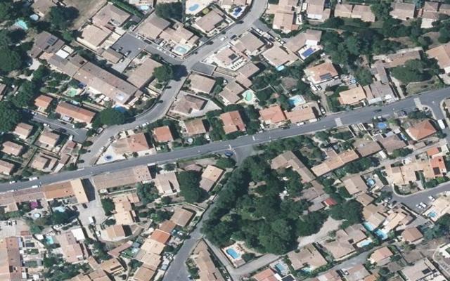 Vue aérienne — Déchetterie Agde les Moulières