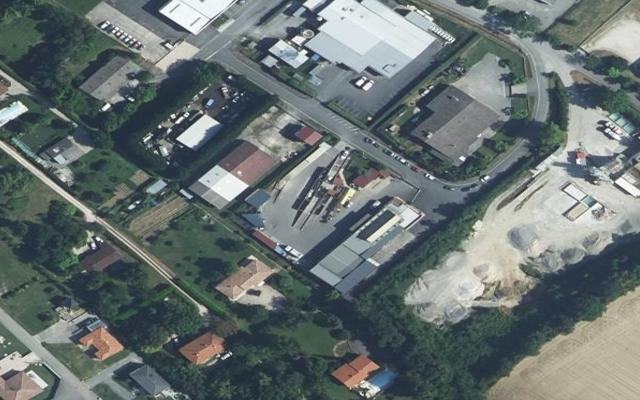 Vue aérienne — Déchetterie de Samatan