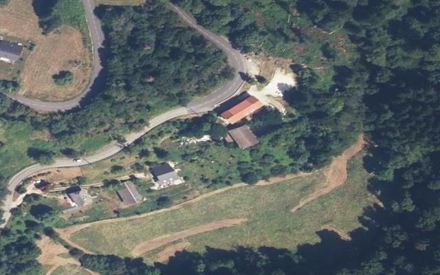 Vue aérienne — Plateforme d'Apports de Déchets Verts Dullin