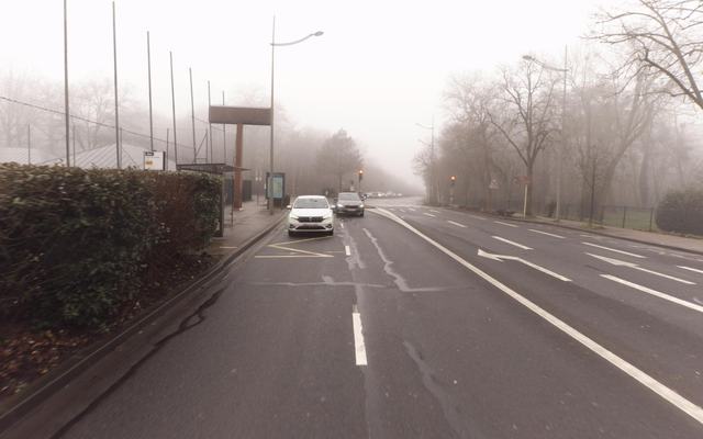 Vue depuis la rue — Déchetterie Meudon