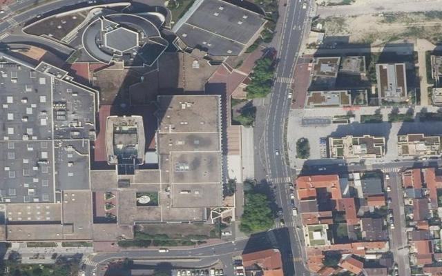 Vue aérienne — Déchetterie Gennevilliers
