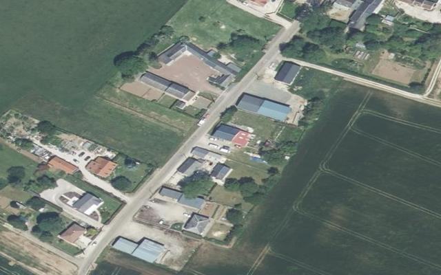 Vue aérienne — Végétrie de Sougy - Plateforme d'Apports de Déchet