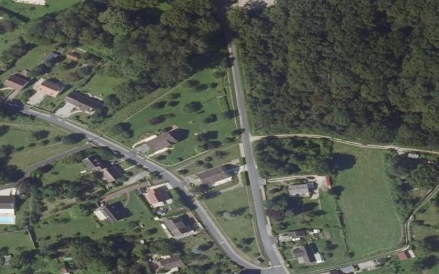 Vue aérienne — Déchetterie Montigny-Lencoup