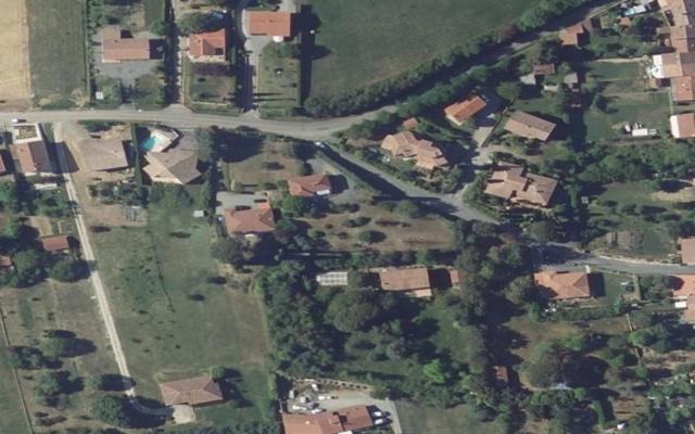 Vue aérienne — Déchetterie de Lézat