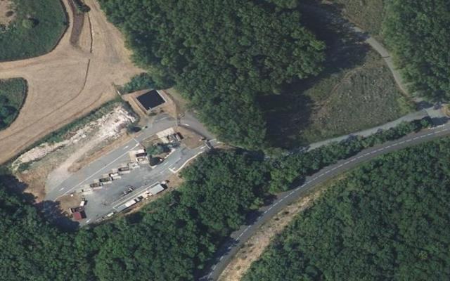 Vue aérienne — Déchetterie de Capdenac