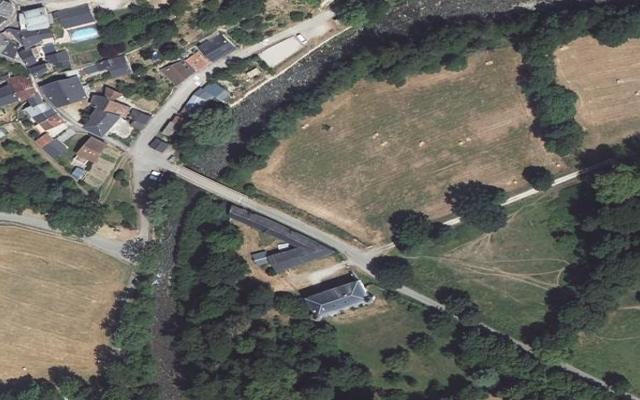 Vue aérienne — Déchetterie d'Arconac