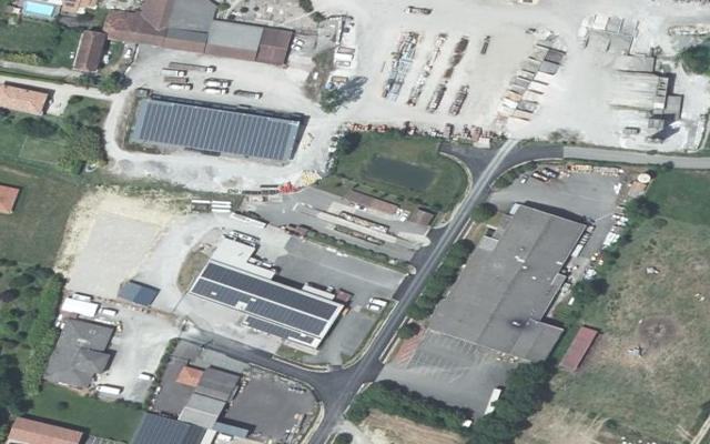 Vue aérienne — Déchetterie de Seissan