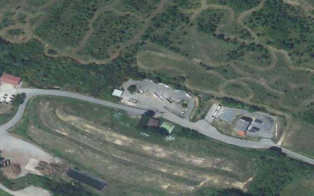 Vue aérienne — Déchetterie de Mauvezin