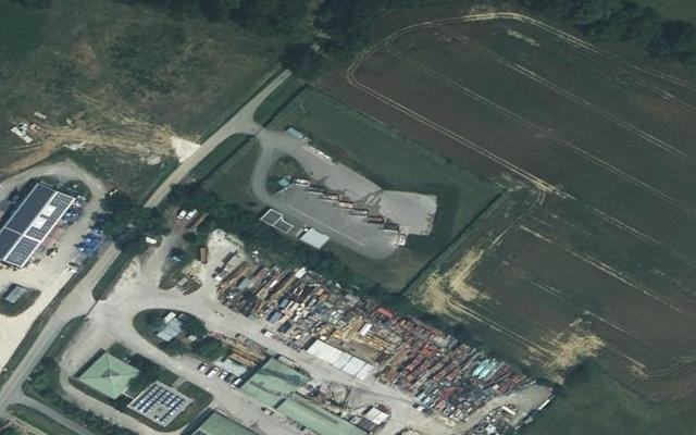 Vue aérienne — Déchetterie de Valence-sur-Baïse
