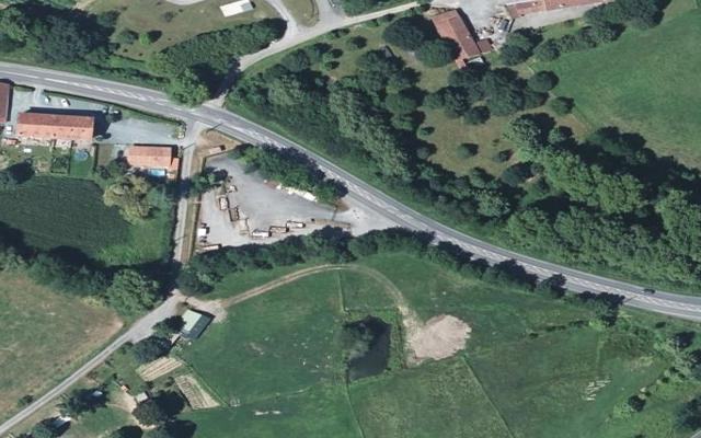 Vue aérienne — Déchetterie de Souraïde