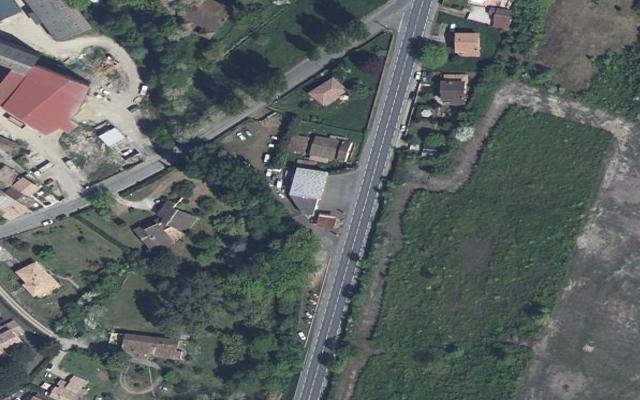 Vue aérienne — Déchetterie de Casteljaloux
