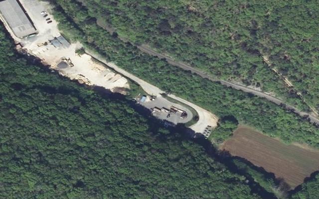 Vue aérienne — Déchetterie des Eyzies de Tayac