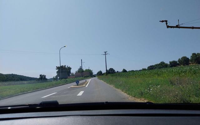 Vue depuis la rue — Déchetterie de Diusse