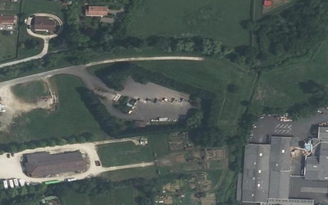 Vue aérienne — Déchetterie d'Eauze