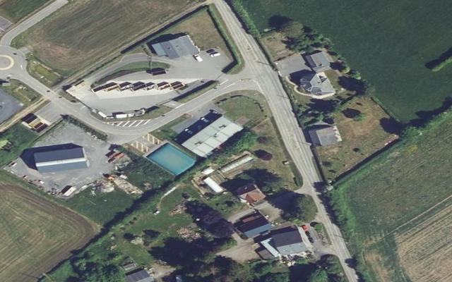 Vue aérienne — Déchetterie d'Ohain
