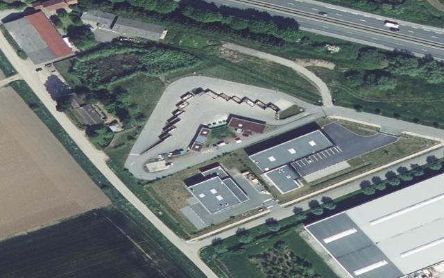 Vue aérienne — Déchetterie de Bailleul