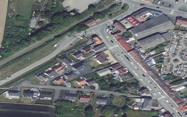 Vue aérienne — Déchetterie de Laventie