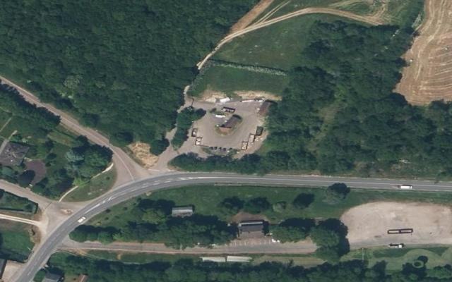Vue aérienne — Déchetterie de Saint-Fargeau