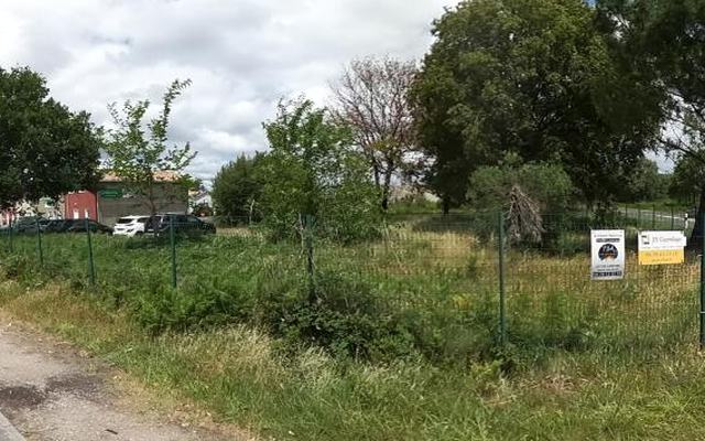 Vue depuis la rue — Déchetterie de Lanton