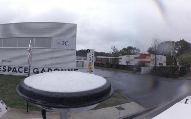 Vue depuis la rue — Déchetterie de Floirac