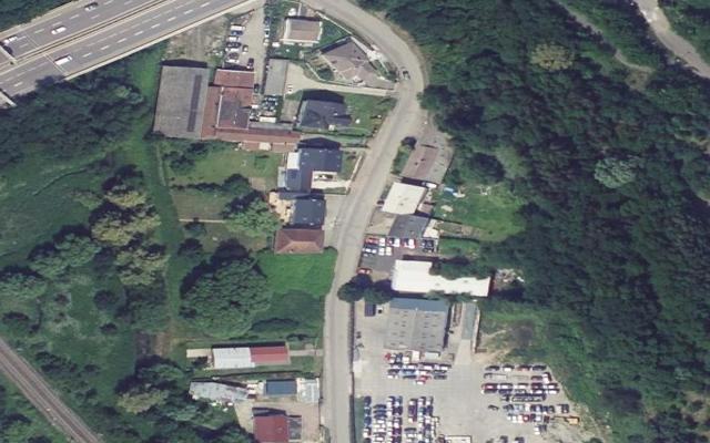 Vue aérienne — Déchetterie de Betting-lès-Saint-Avold