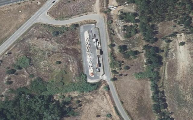 Vue aérienne — Déchetterie Aimargues