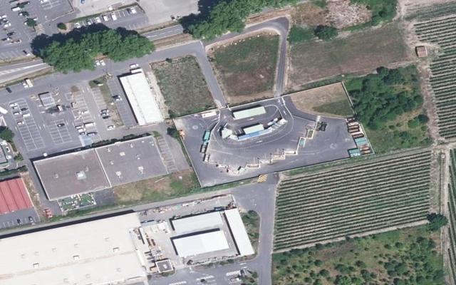 Vue aérienne — Déchetterie de Bédarieux