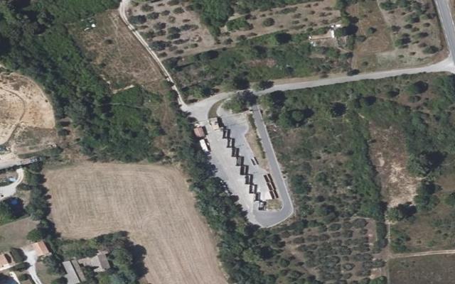Vue aérienne — Déchetterie de Vergèze