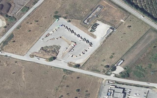 Vue aérienne — Déchetterie de Beaucaire