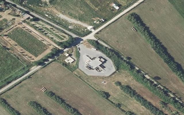 Vue aérienne — Déchetterie de Saint-Laurent-d'Aigouze