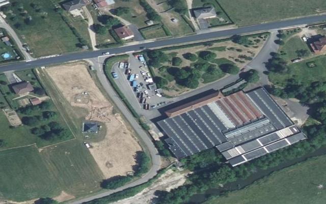 Vue aérienne — Déchetterie de Monthureux-sur-Saône