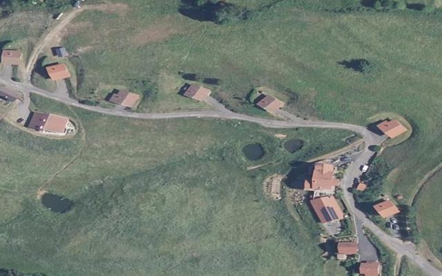 Vue aérienne — Déchetterie de Fresse-sur-Moselle