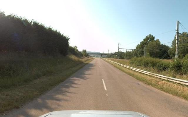 Vue depuis la rue — Déchetterie de Boux / Salmaise