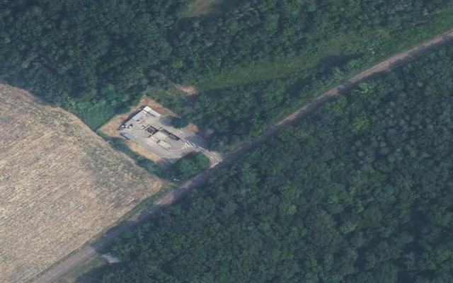 Vue aérienne — Déchetterie de Rugny