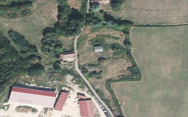 Vue aérienne — Déchetterie de La Guiche