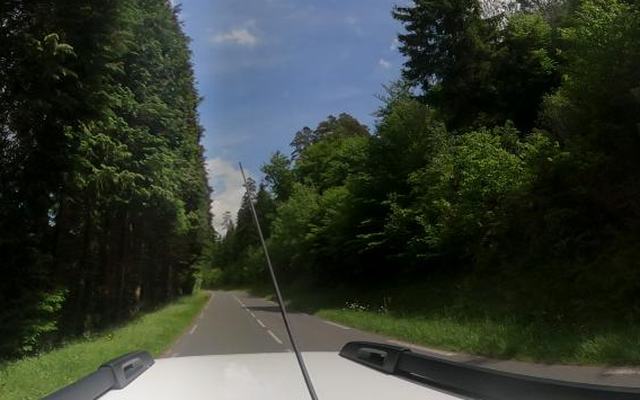Vue depuis la rue — Déchetterie de Dabo