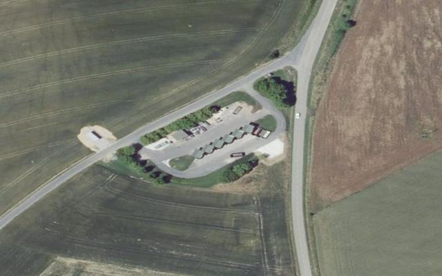 Vue aérienne — Déchetterie de Mittelbronn