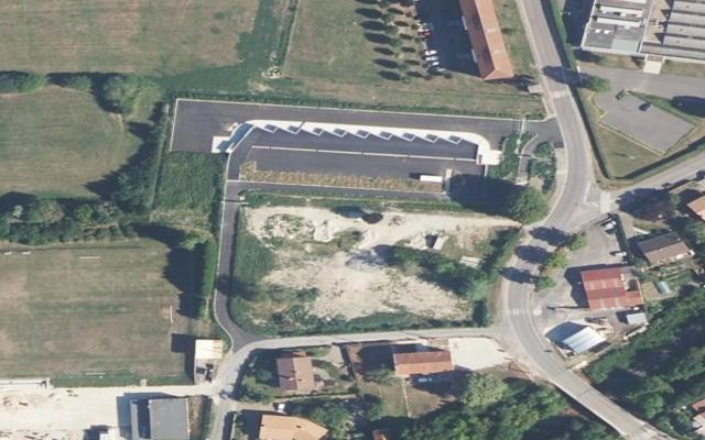 Vue aérienne — Déchetterie de Clermont-en-Argonne