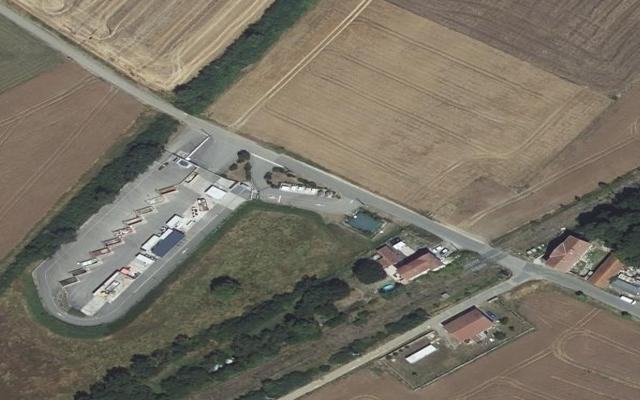 Vue aérienne — Déchetterie de Tantonville