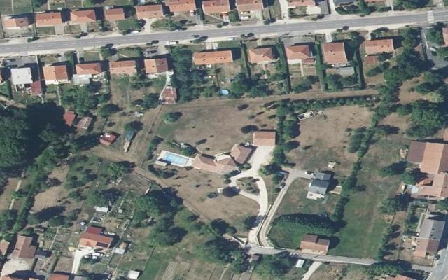 Vue aérienne — Déchetterie de Fresnes-en-Woëvre