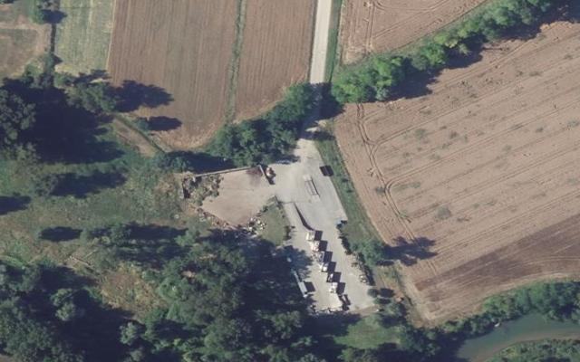 Vue aérienne — Déchetterie de Mirepoix